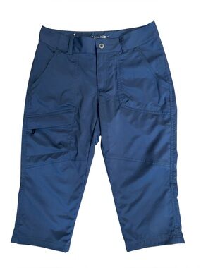 Columbia Blue Cargo‎ Capri Hiking Pants Size 4